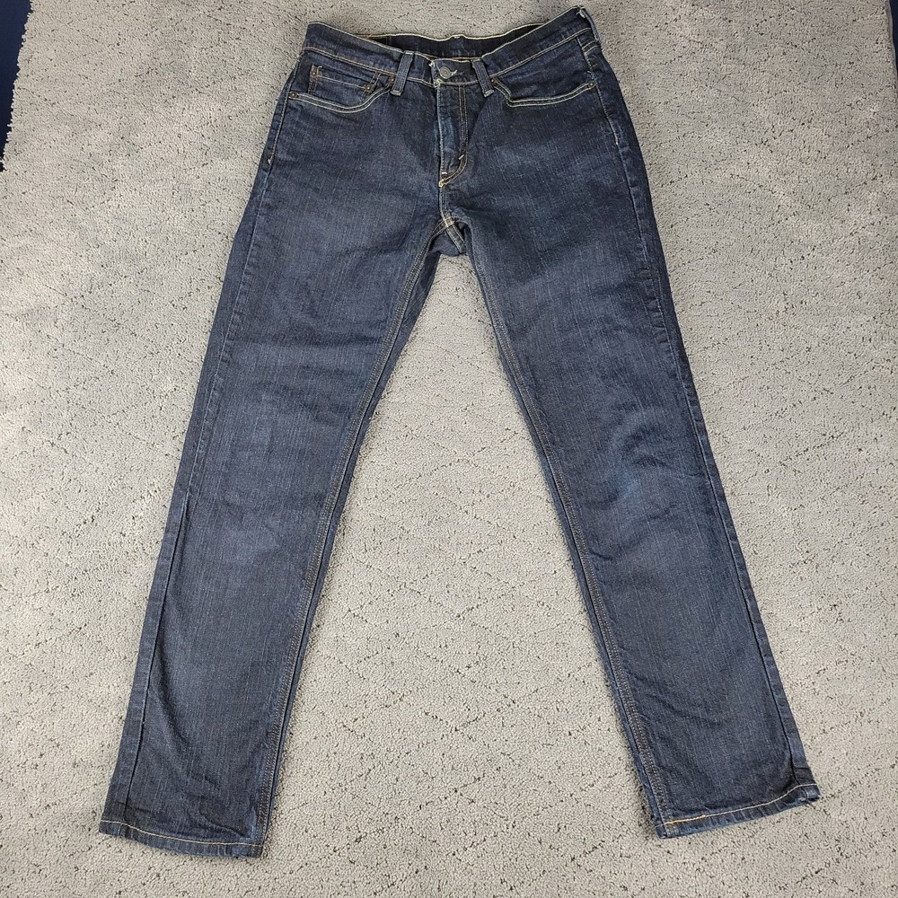 Levis‎ 541 Jeans Mens 31x32 Blue Athletic Fit Taper Dark Wash Stretch Denim